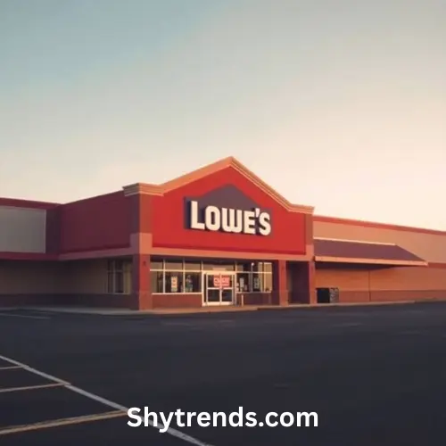 Lowe's store with a closed sign for 24 hours, symbolizing operational changes and system updates.